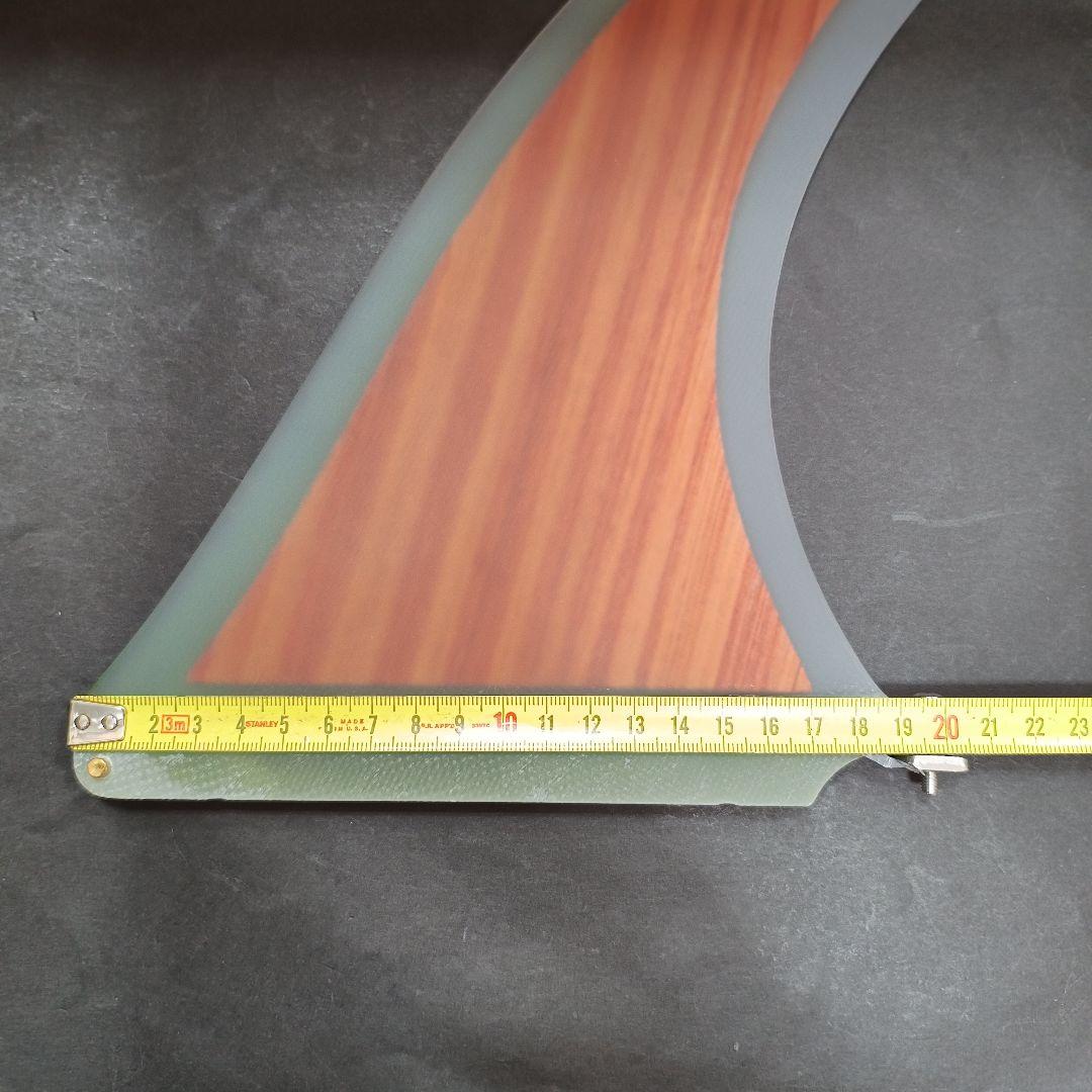 １０インチ　ロングボード　ウッドコア　センターフィン ノーズライダーフィン