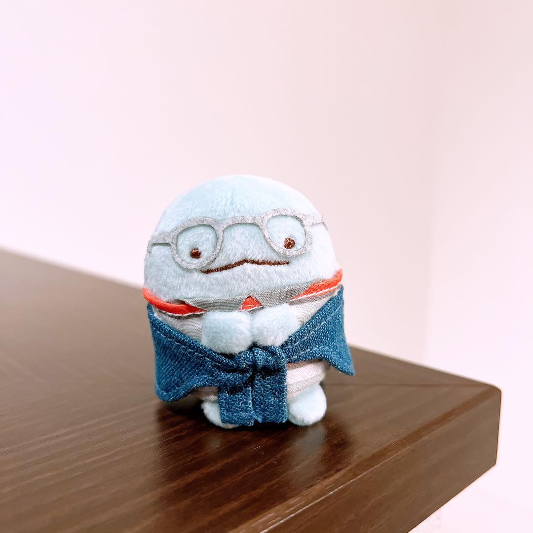 すみっコぐらし　しっぽずダイナー　てのりぬいぐるみ　とかげ　受注生産　デニム