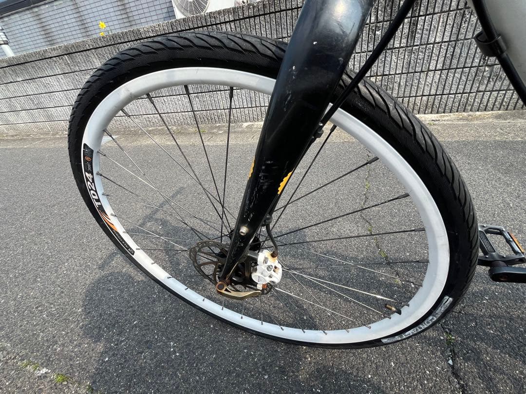 激レア❗️超軽量 mon クロスバイク　値下げです【引取限定】