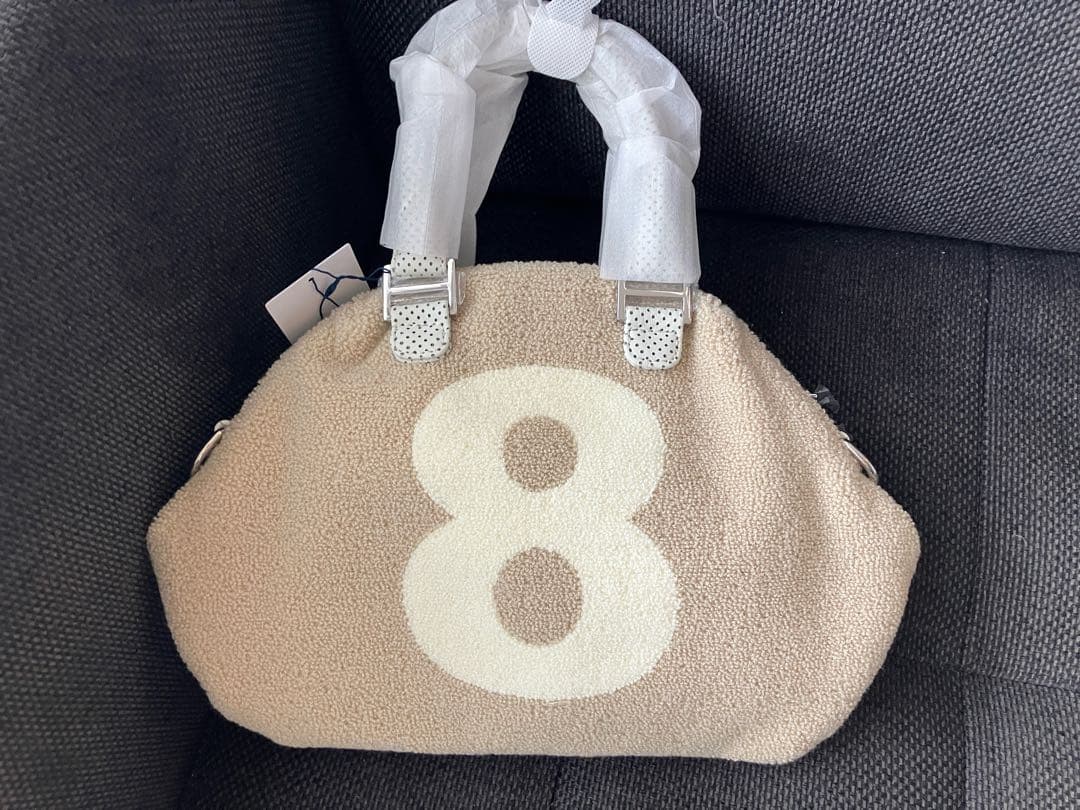 ムータマリン 8バッグ パイル地 ベージュ　日本正規品　定価44000円