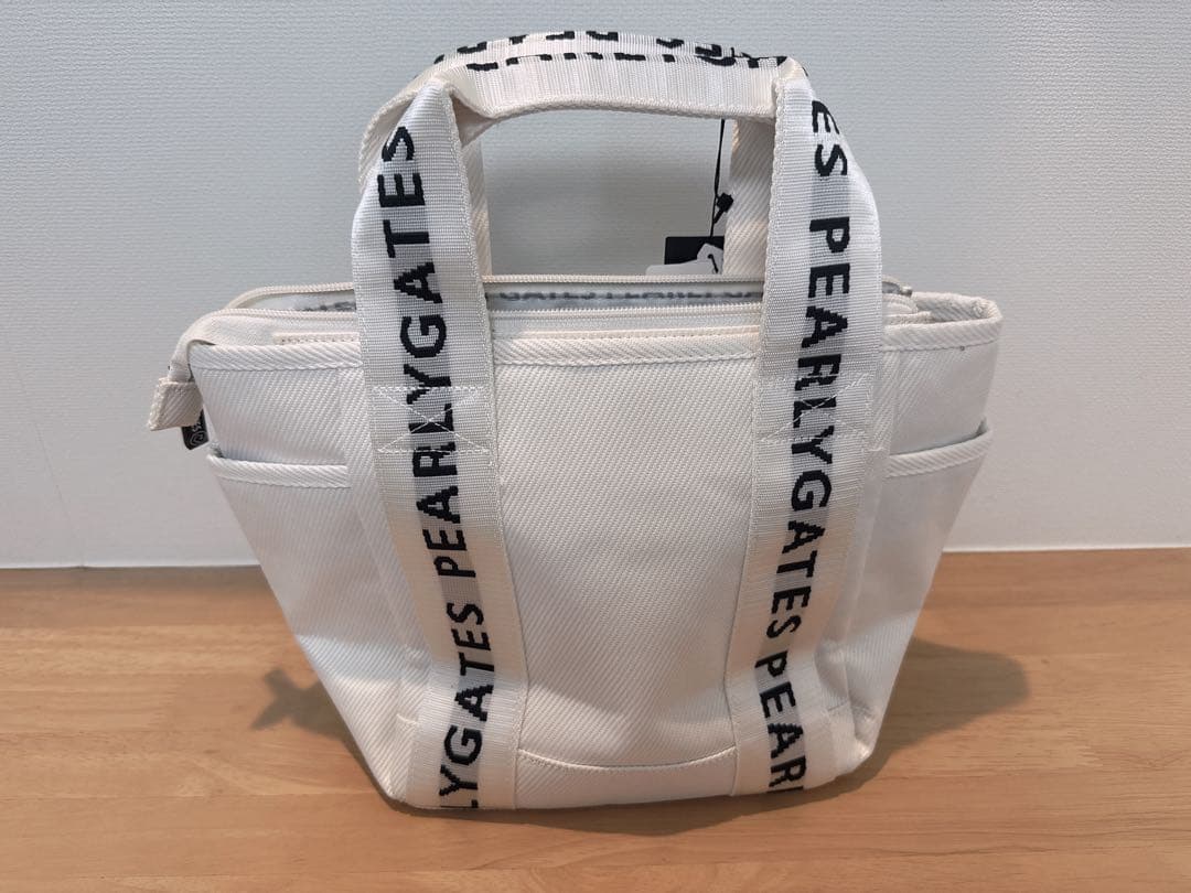 【新品未使用】PEARLY GATES パーリゲイツゴルフカートバッグ ホワイト