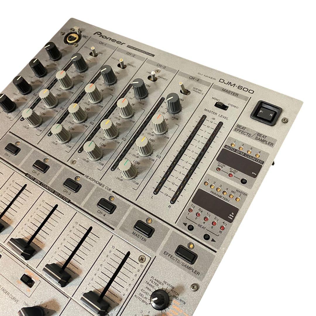 【現状品】パイオニア　DJM-600 DJミキサー