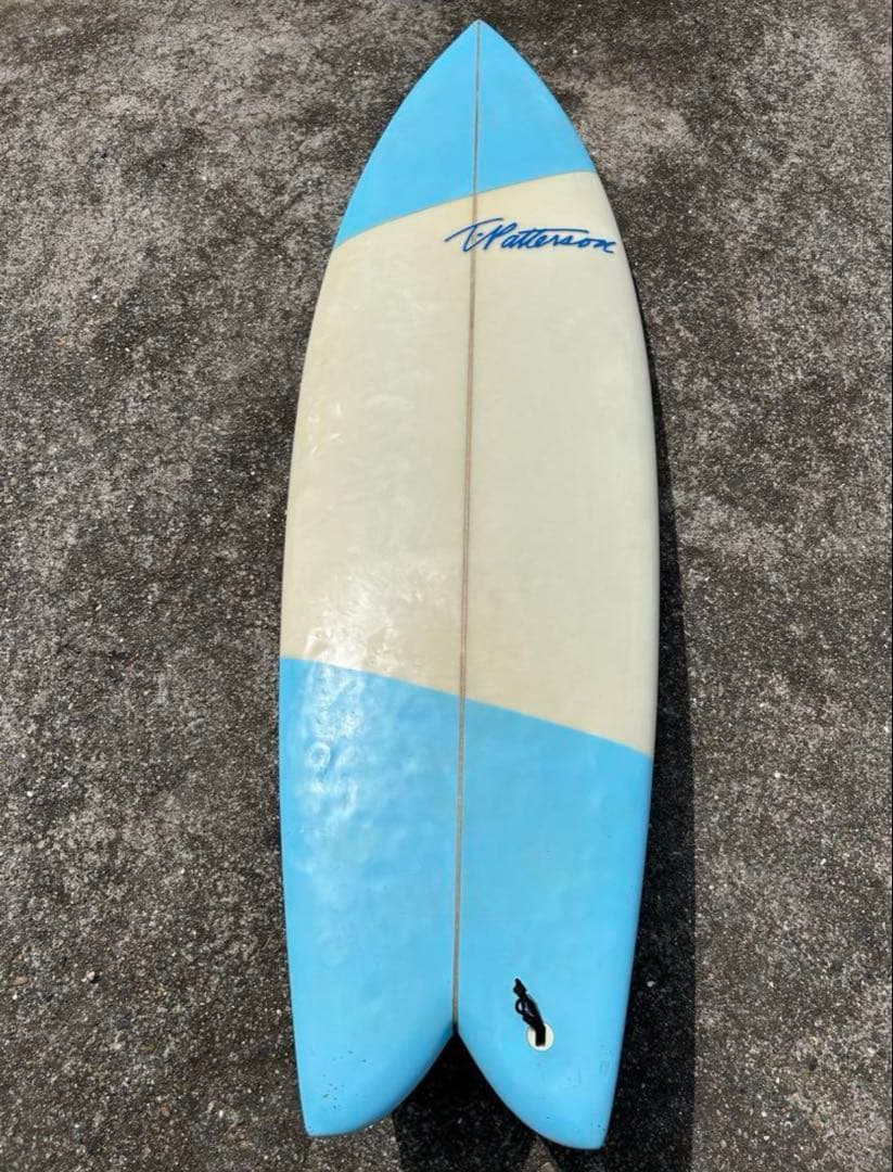 ティミーパターソン デビルフィッシュ 6.0 サーフボード ショート　フィン付