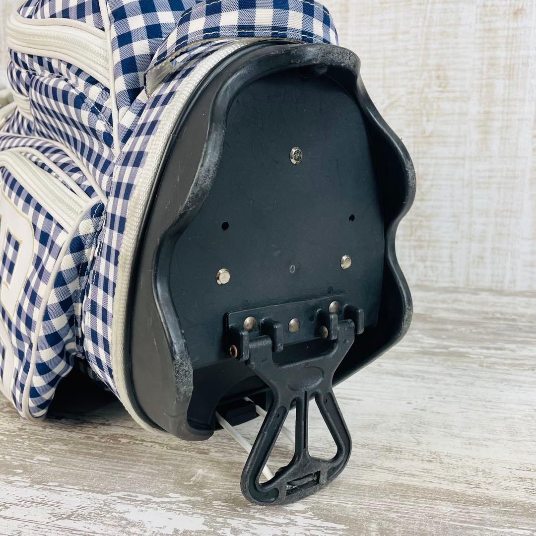 PEARLEY GATES パーリーゲイツ　キャデイバッグ ギンガムチェック