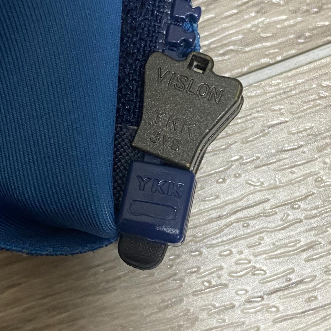 【美品】 チームフィット M 青×黄 サイクルジャージ