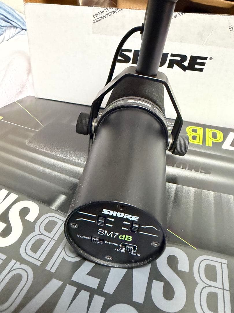 SHURE SM7dB MVX2U セット 正規品 付属品あり