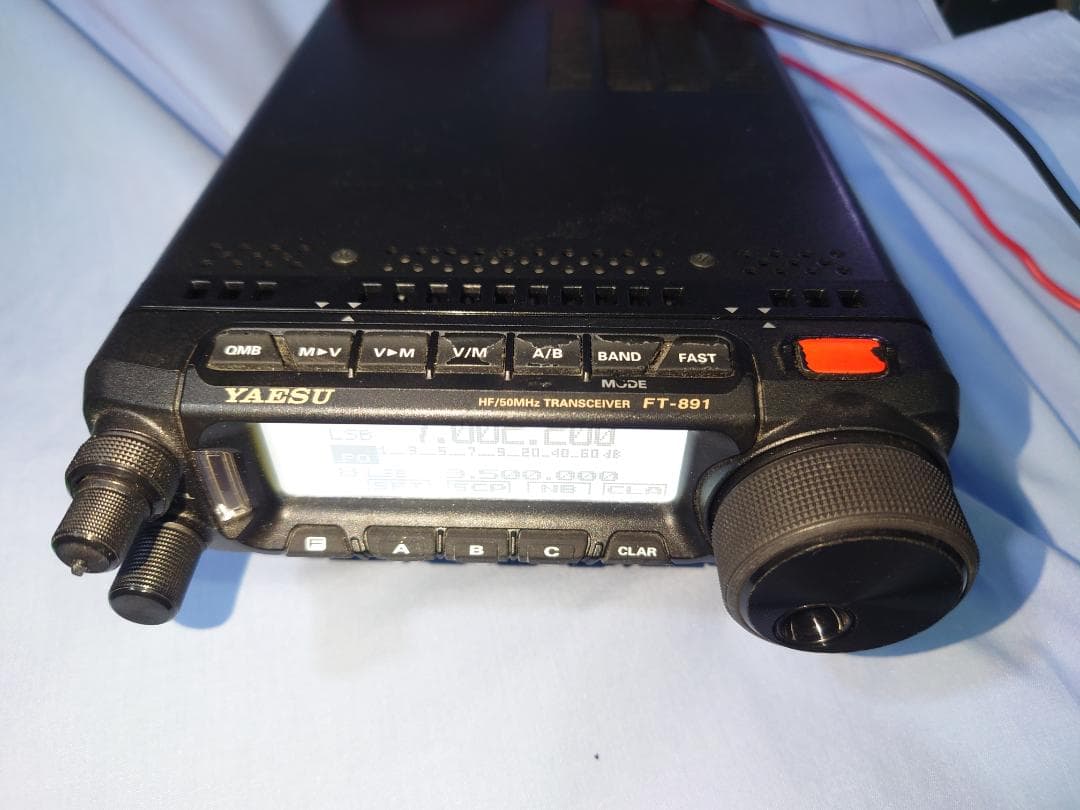 ブ*ン様 FT-891S 電源コード/マイク（社外）/アングル類付き（説明書付け