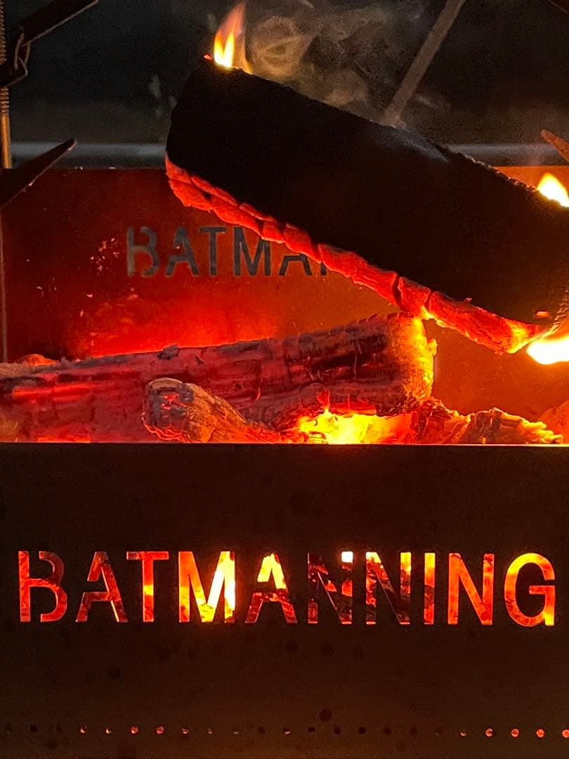 BATMANING 焚き火台 オリジナル　世界に1台