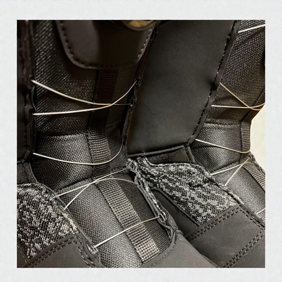 即滑走OK✨NIDECKER ダブルBOAブーツ 26cm ブラック 美品