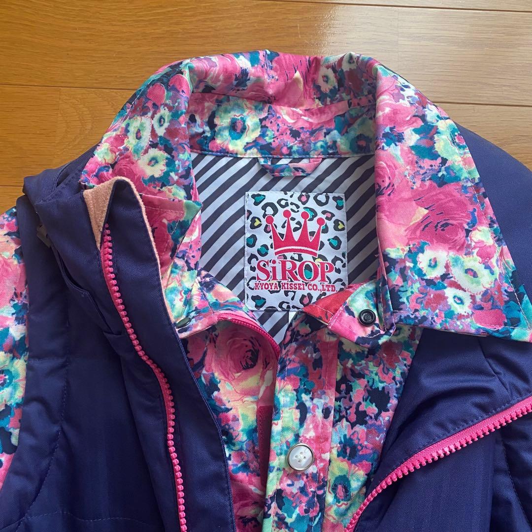 SiROP スノーボードウェア　セット　花柄　レディース