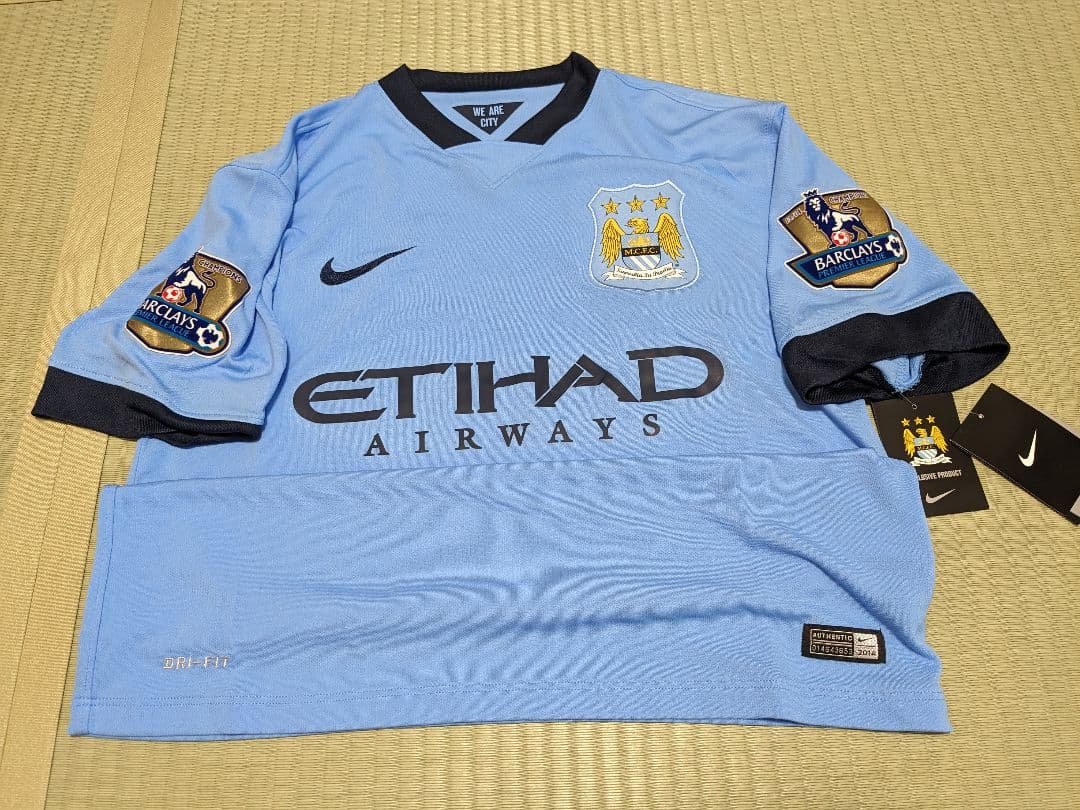 ２０１４シーズン　マンチェスターシティ　ランパード　ユニフォーム