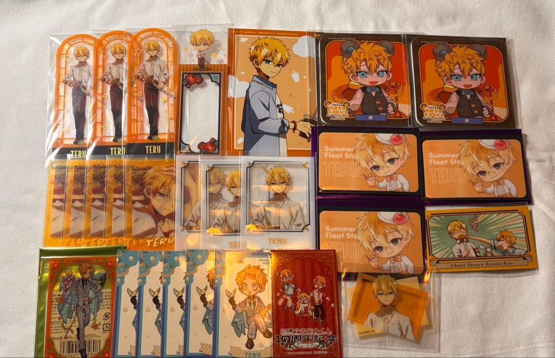 地縛少年花子くん 源輝 缶バッジ アクスタ 10周年ミュージアム フォトカード