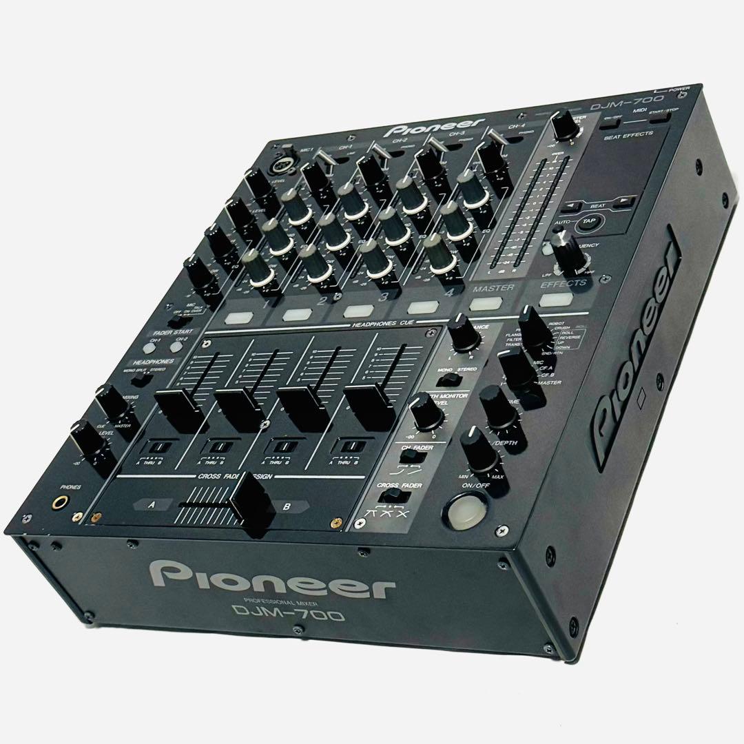 元箱付き Pioneer パイオニア DJミキサー ブラック DJM-700-K