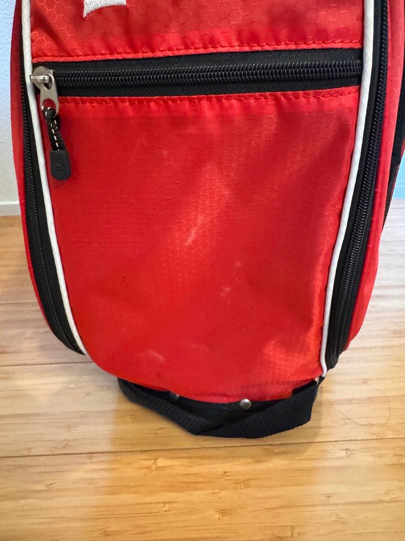 Srixon 赤 キャディバッグ スタンド式