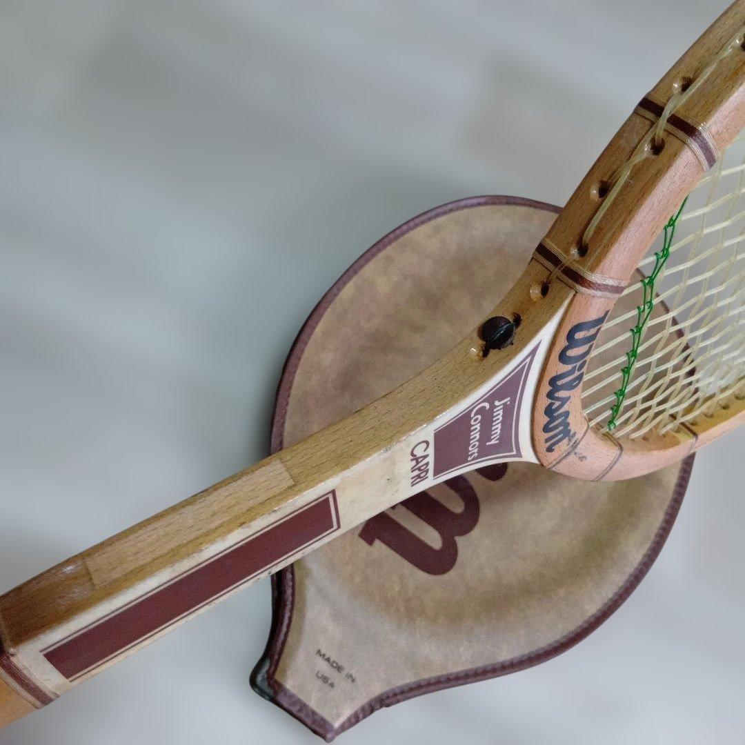Wilson ウィルソン　ヴィンテージ　USA製 jimmy connors