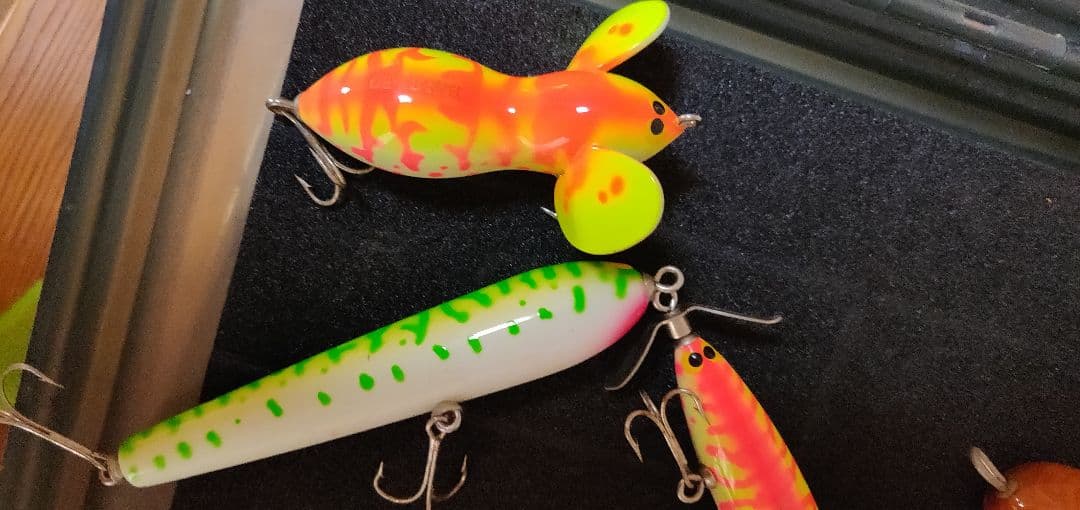 値下げ中！スポーツザウルス道楽ルアー19点セット+タックルボックス