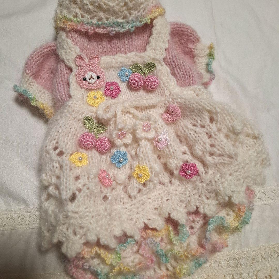 犬服♪手編み♪MILK です♪