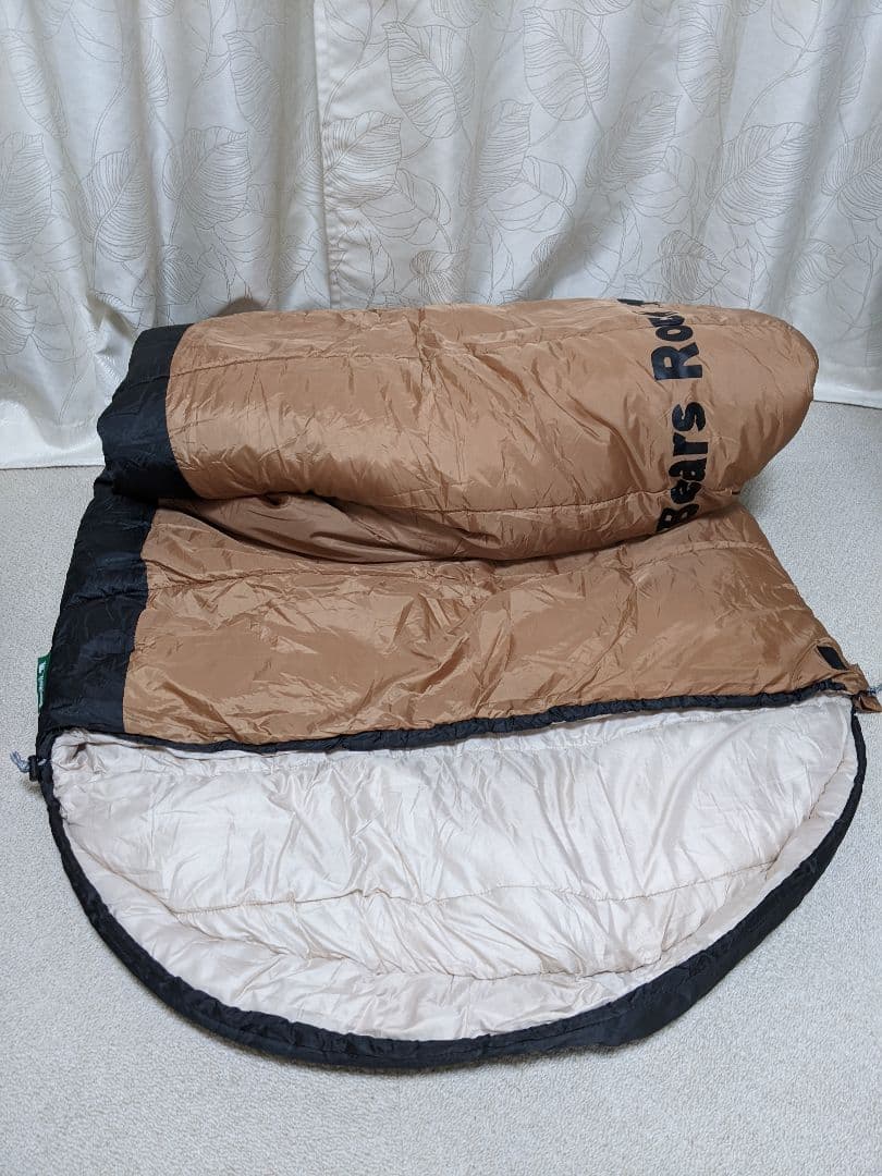 キャンプ 入門 ベアーズロック 冬用 寝袋 ムーンレンス チェア 計4点 セット