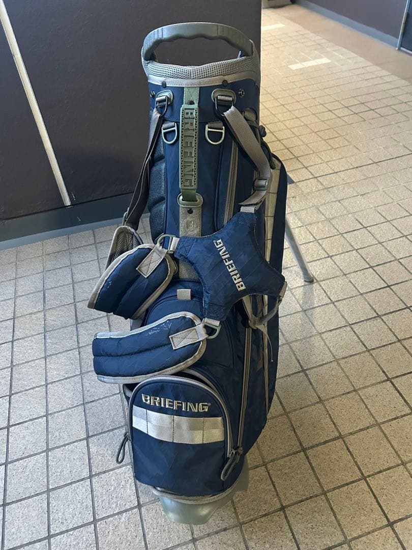 BRIEFING /CR-4/XP/WOLF GRAY/ネイビー/