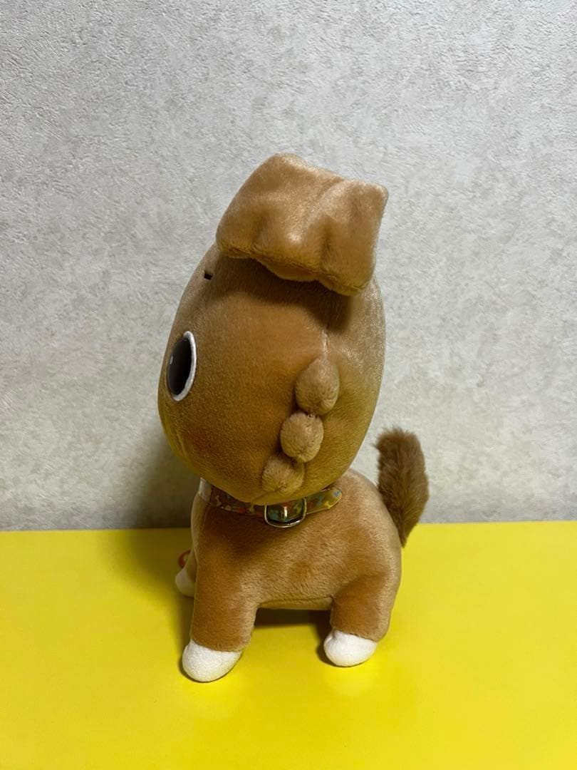 【激レア】サンリオ　ちびまる　豆柴　ぬいぐるみ　首輪付き　美品　希少　タグ付