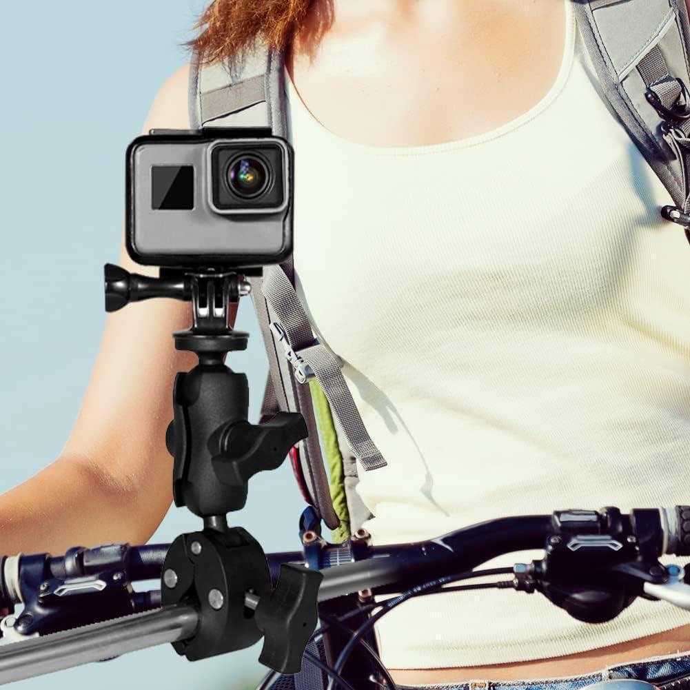 ☆GoPro 用 360°回転 クロークランプマウント サイクリング 自転車