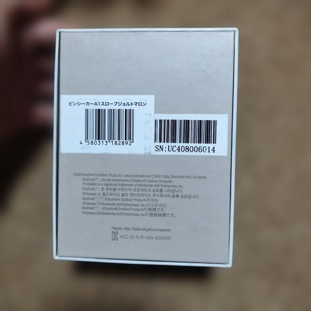 Bushnellレーザー距離計 ピンシーカーA1スロープジョルトマロン