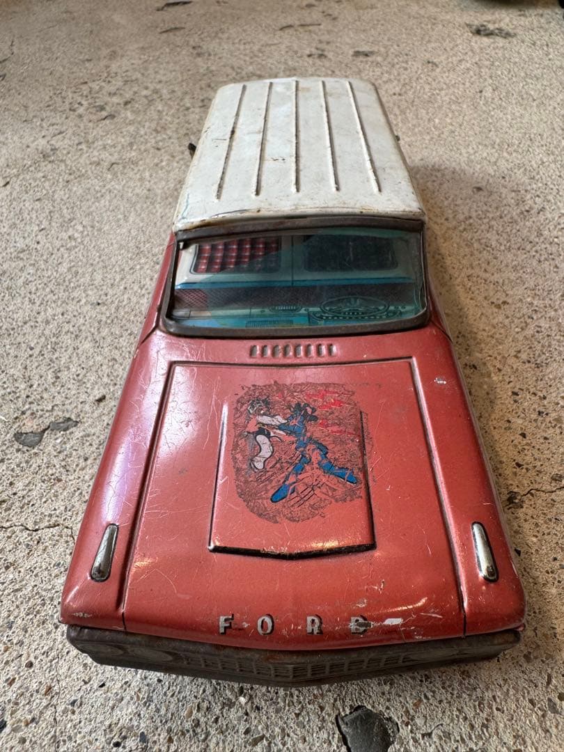 t*t様 FORD カントリースクワイヤ ブリキ 当時物 クラシックカー