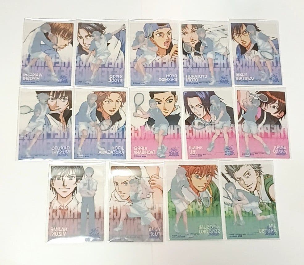 22,テニスの王子様　シャイニングクリアカード　26枚セット