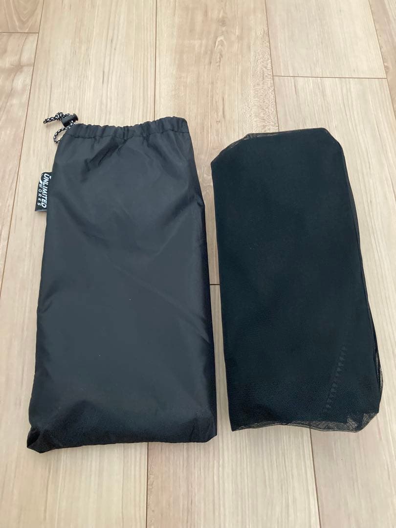 DOKICAMP G2000ブラック　メッシュドア TPUドア　フロアマット付き