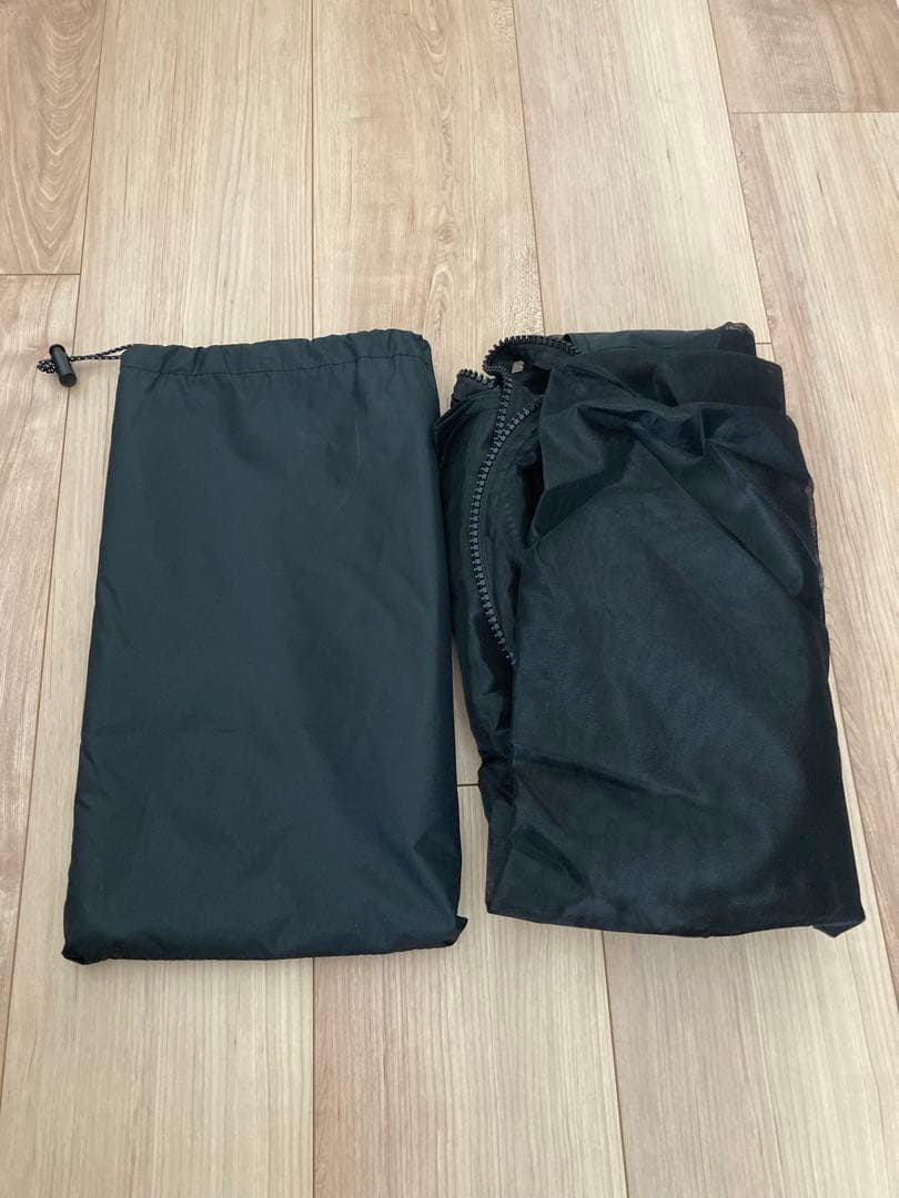 DOKICAMP G2000ブラック　メッシュドア TPUドア　フロアマット付き