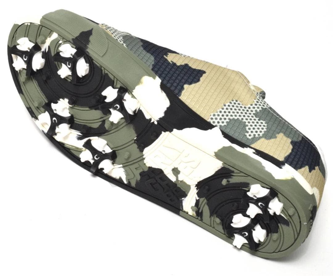 未使用3.5万 パーリーゲイツ ゴルフシューズ 22.5 迷彩ドット レディース