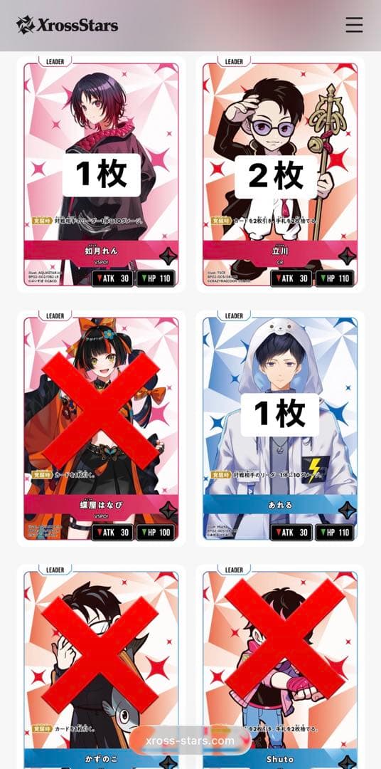 その他 Xross Stars