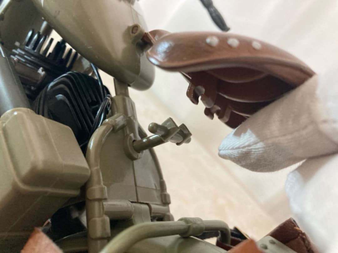 ハズブロ× 2 GIジョー ハーレーダビッドソン&ウルフマン[カスタム]1/6