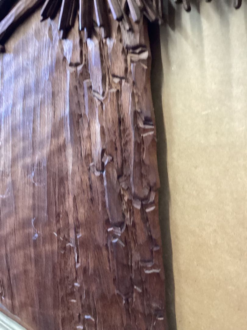 希少　秀鳳作 彫刻欄間 額装　骨董　欄間