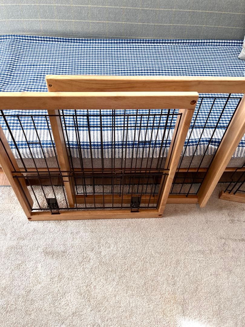 リッチェル　ナチュラル折りたたみペットサークル