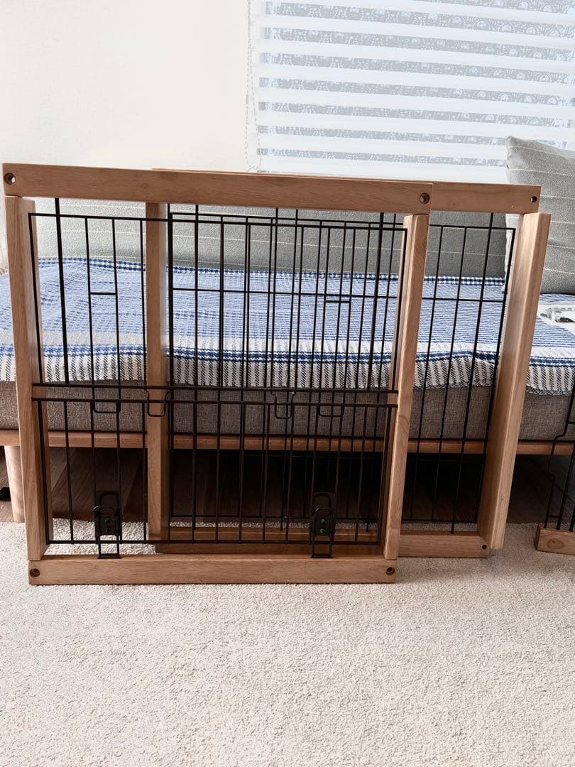 リッチェル　ナチュラル折りたたみペットサークル