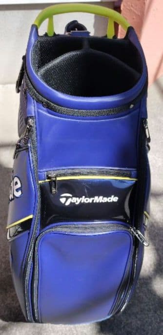 TaylorMade キャディバッグ 青/黄色