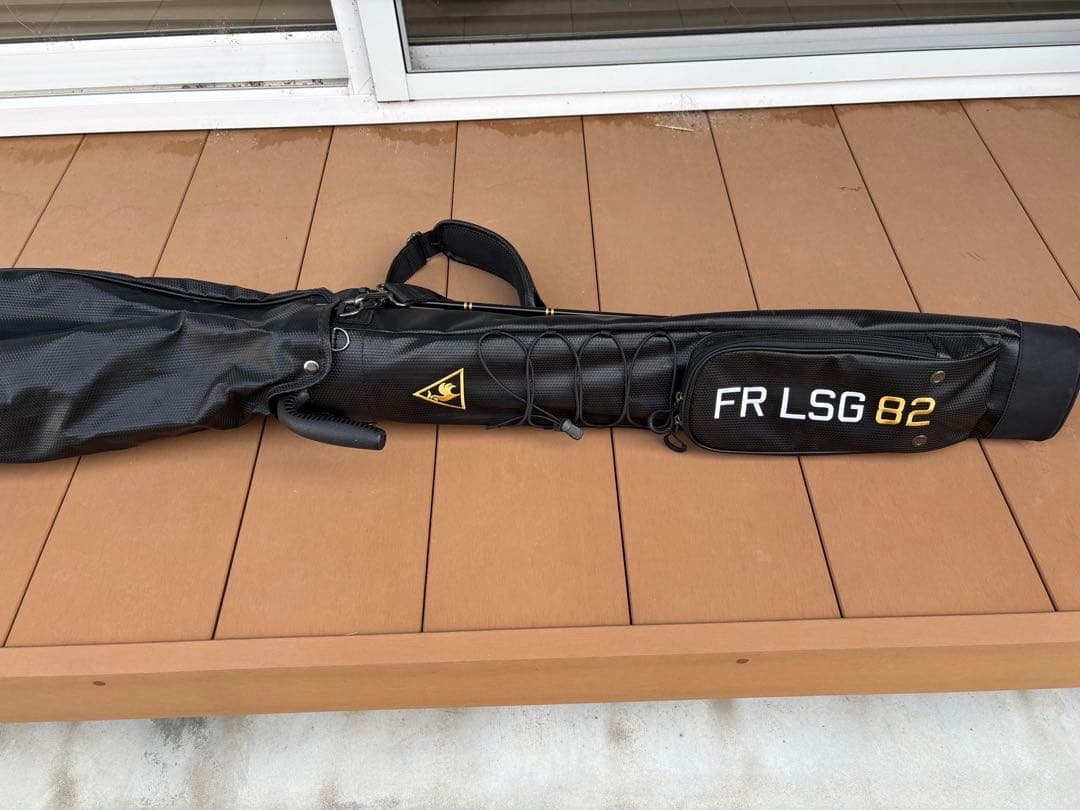 【美品】FR LSG 82 セルフスタンドゴルフバッグ 黒（ルコック）