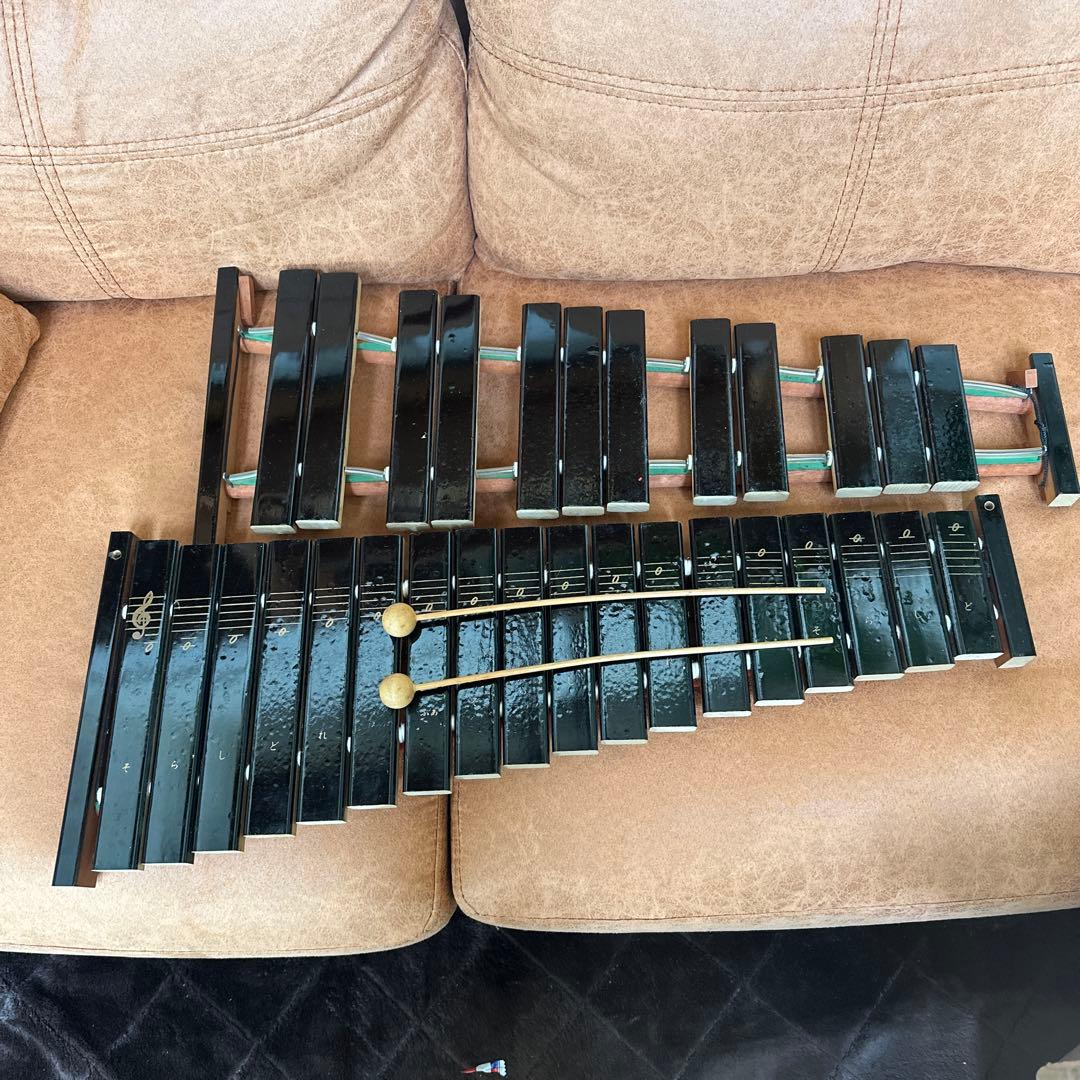 YAMAHA 卓上木琴 No.185 30音 ヤマハ シロフォン　モッキン