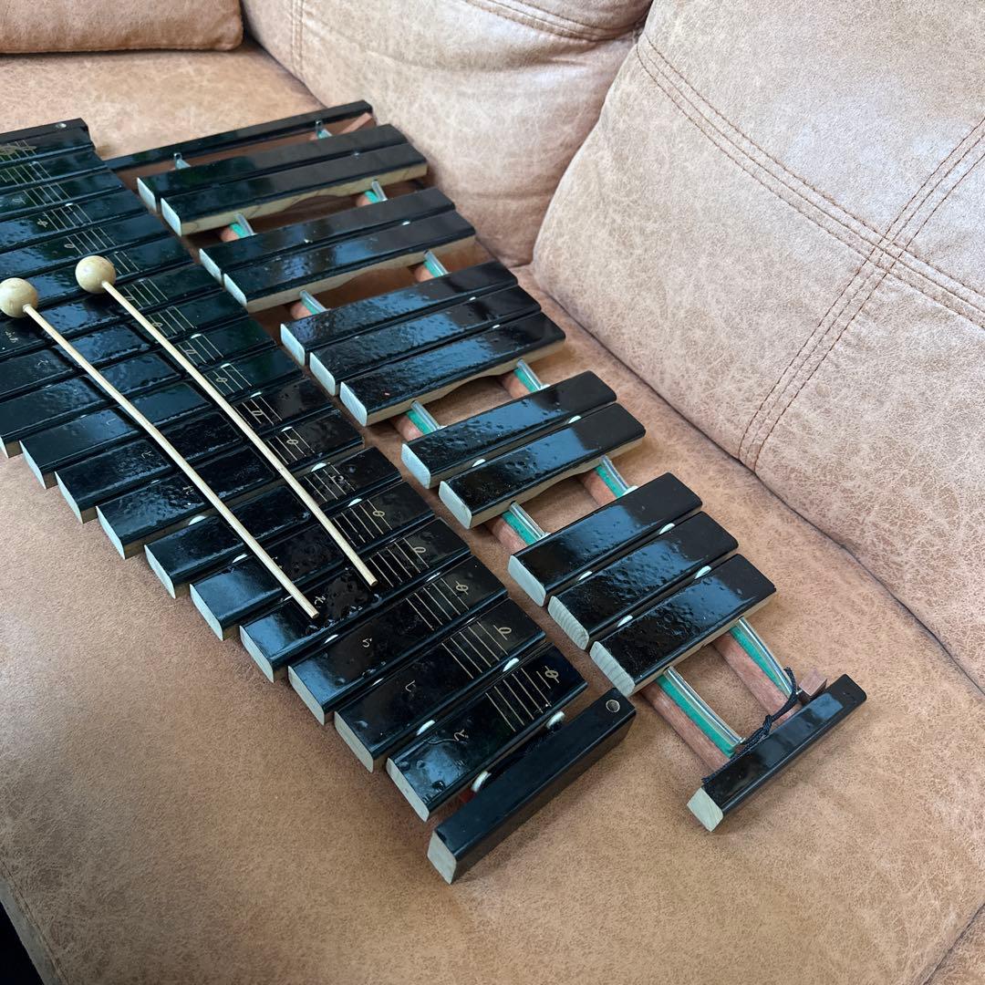 YAMAHA 卓上木琴 No.185 30音 ヤマハ シロフォン　モッキン