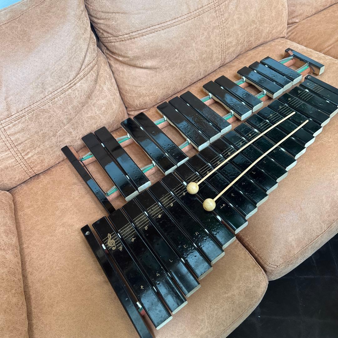 YAMAHA 卓上木琴 No.185 30音 ヤマハ シロフォン　モッキン