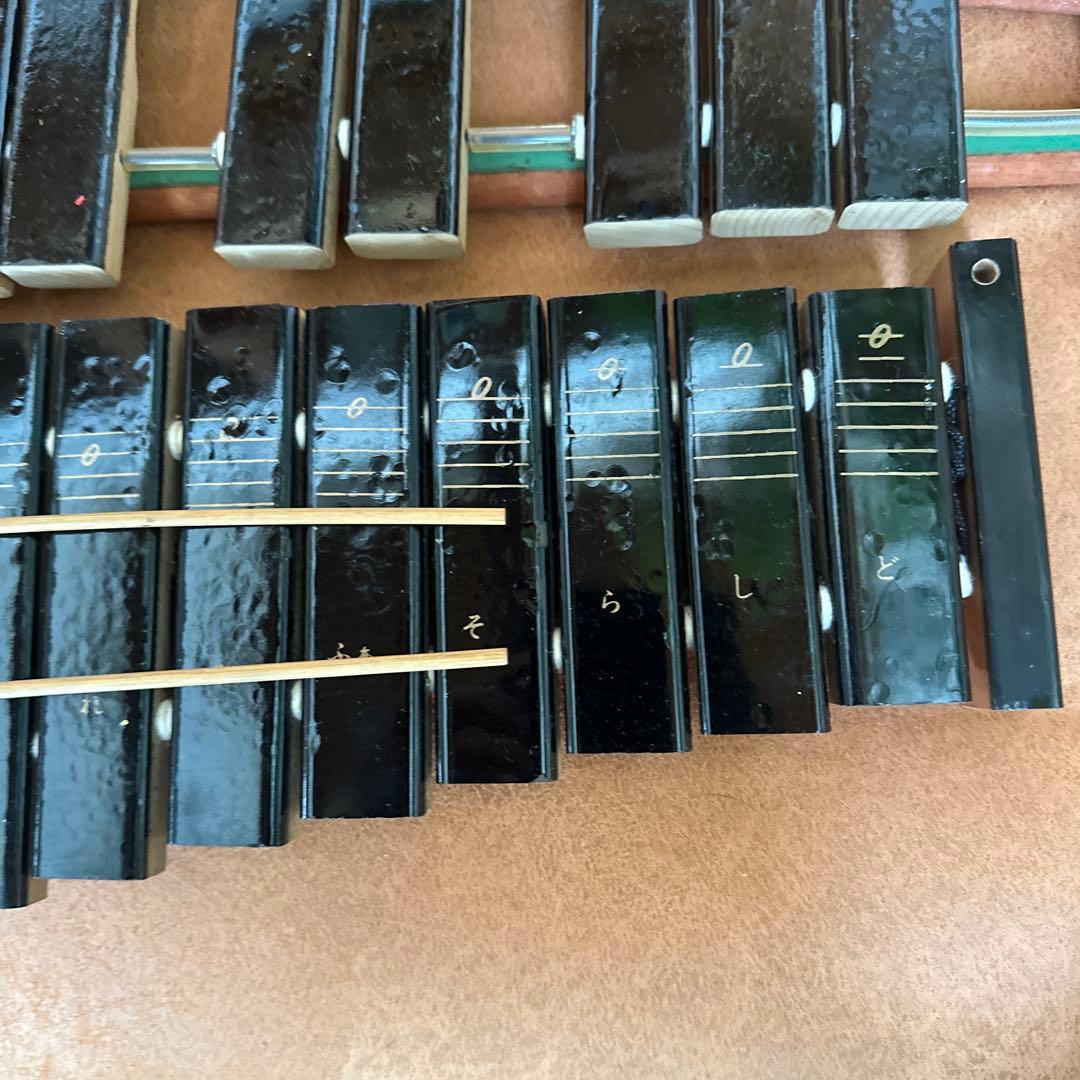 YAMAHA 卓上木琴 No.185 30音 ヤマハ シロフォン　モッキン