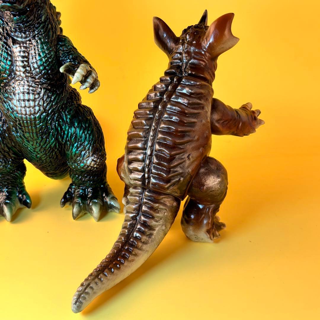 M1号 GMK ゴジラ・バラゴン 蓄光 セット販売品 後藤彩色所カスタム