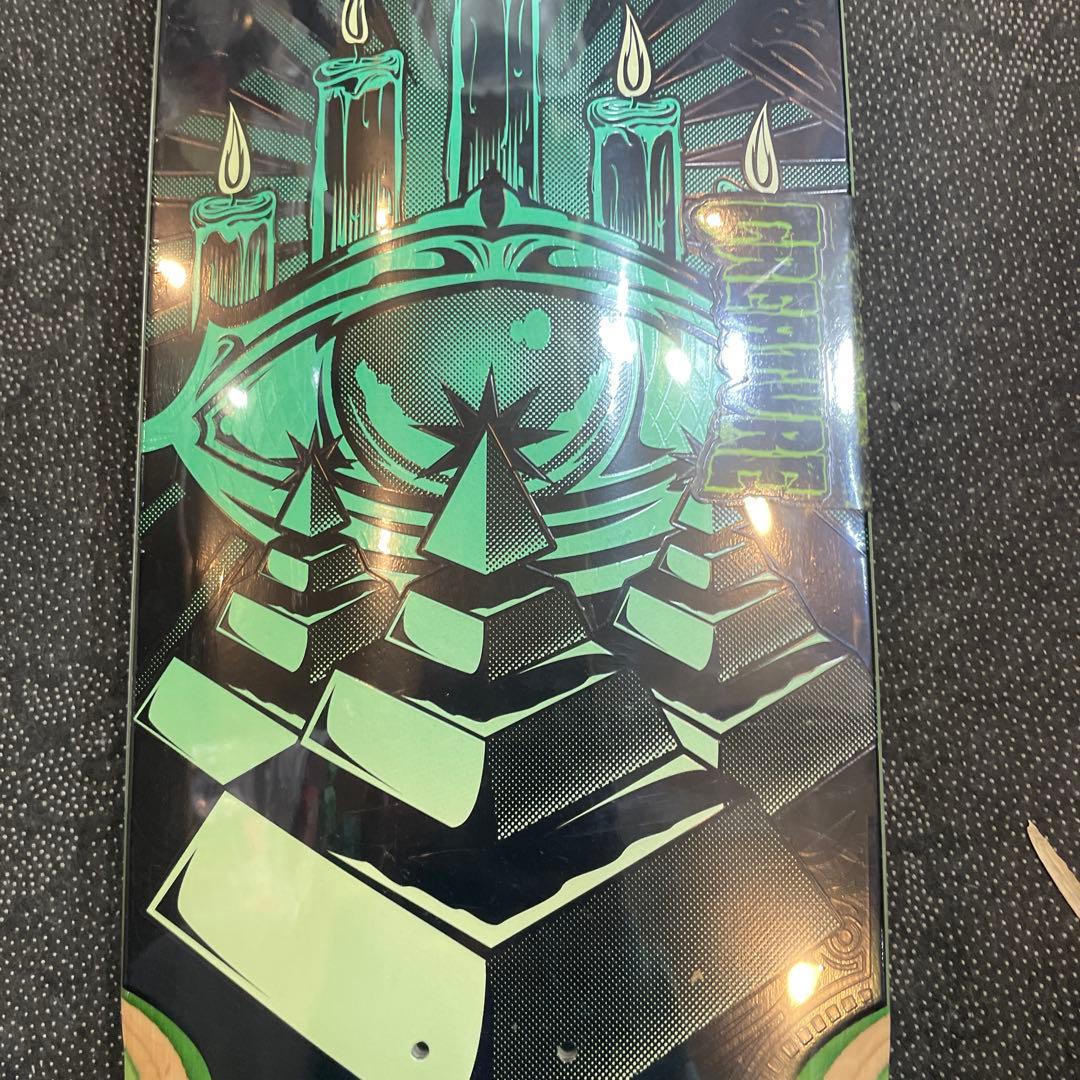 CREATURE スケートボードデッキ ピラミッドデザイン9インチ