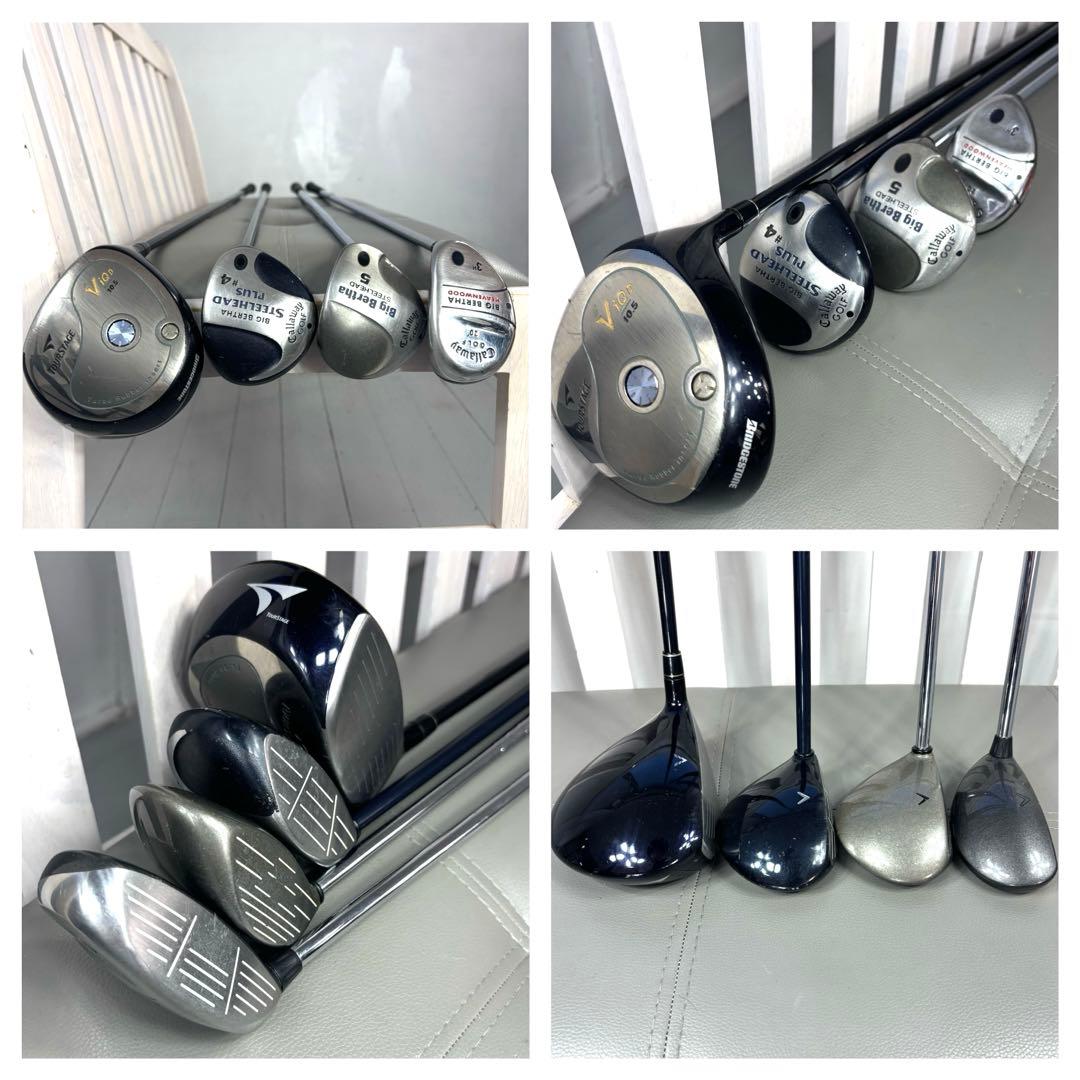 本格派 メンズゴルフクラブ 13本 フルセット ゴルフセット 豪華 お試しセット