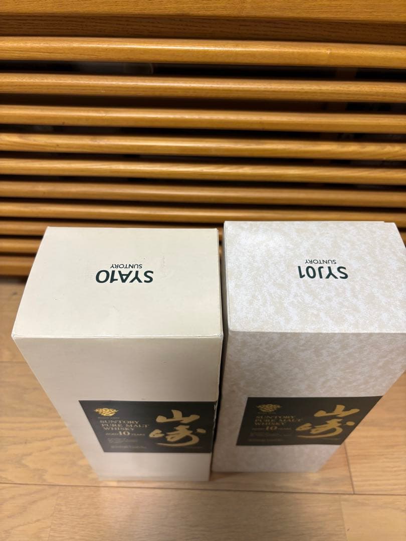 山崎 10年 ピュアモルト 用 カートン 空箱 化粧箱 700ml 750ml