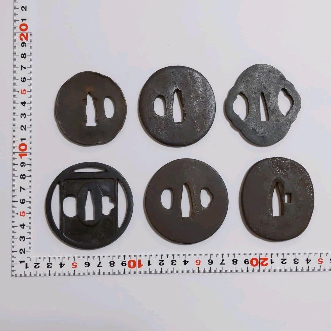 日本刀　鍔　刀装具 (31) ６枚