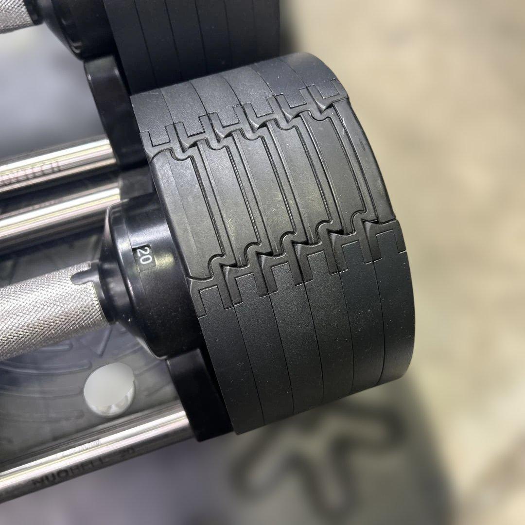 6455 ボディテック フレックスベル ダンベル 20kg×2 NUOBELL