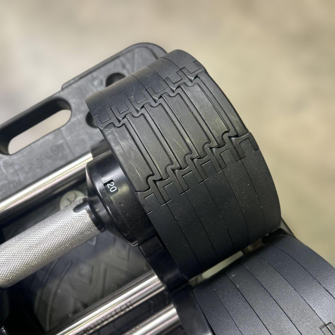 6455 ボディテック フレックスベル ダンベル 20kg×2 NUOBELL