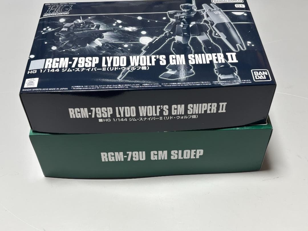 【2個】HG ジム・スループ HG ジム・スナイパーＩＩ（リド・ウォルフ機)